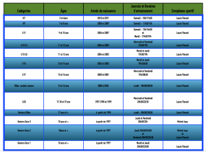 planning d'entrainement 16:17