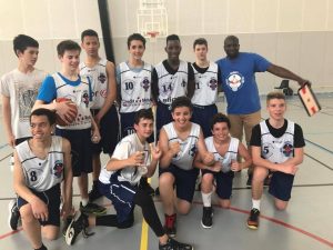 2017  : NOS U15M1 SONT CHAMPIONS DE SEINE ET MARNE DIVISION 2 !!