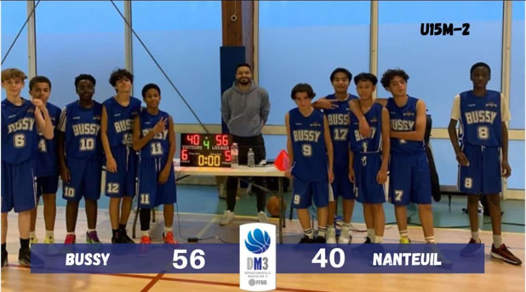U15M2 vs Nanteuil