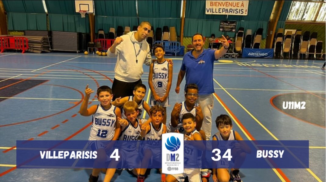 U11M2 vs Villeparisis