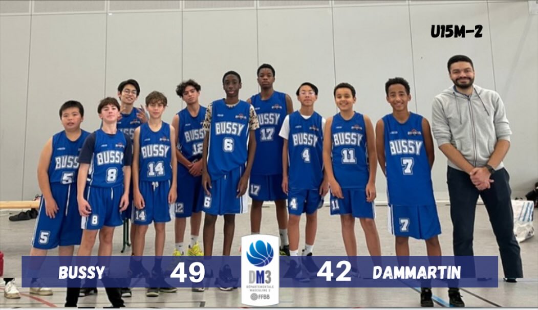 U15M2 vs Dammartin