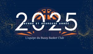 Bussy Basket club Bonne année 2025