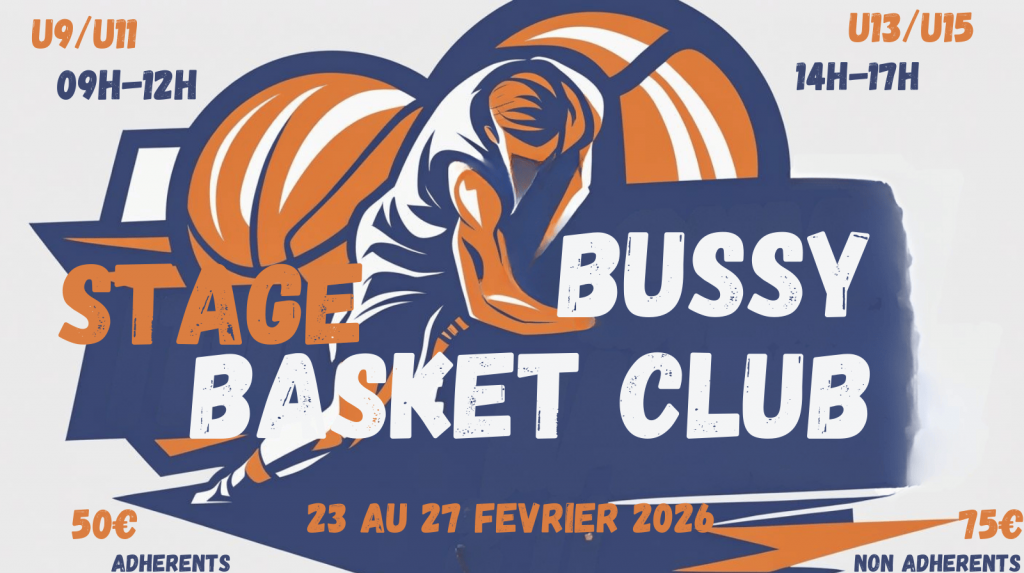Bussy basket club - Stage d’hiver