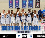 NOS U15 FILLES EN 1/4 DE FINALE DU TROPHÉE CATOR ET RAT