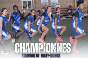 NOS U15 FILLES CHAMPIONNES DU TOURNOI DE BRAY-DUNES