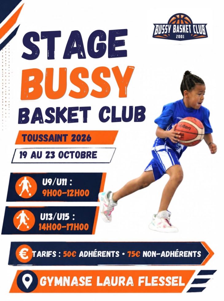 STAGE DE LA TOUSSAINT 2026 : INSCRIPTION